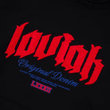 Loviah 'Original Denim' Hoodie - Black