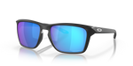Oakley 'Sylas' Sunglasses - Matte Black / Prizm Sapphire Irid Polarized