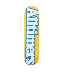 Alltimers 'Broadway' Skate Deck - Orange