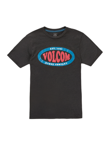 Volcom 'Schooner' Tee (Kids) - Black