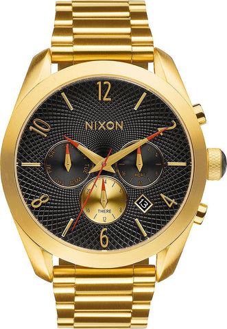 Nixon 'Bullet' Watch - All Gold/Black