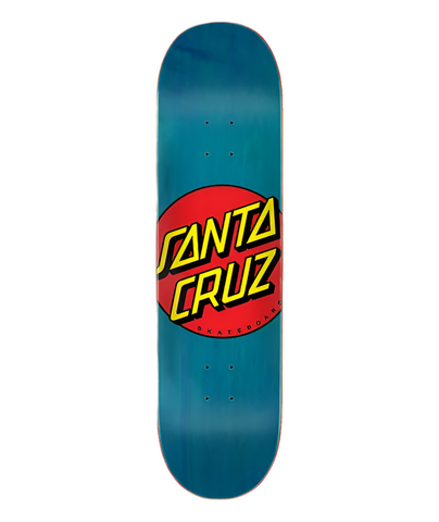 Santa Cruz 'Classic Dot' Skate Deck - Blue