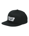 Vans 'Full Patch' Snapback Cap - Black/White