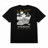HUF 'Interzone' Tee - Black
