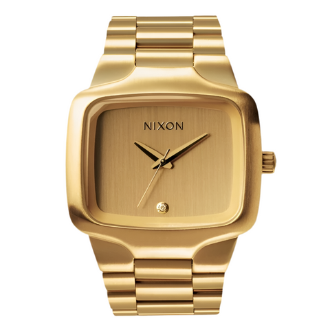 Nixon 'Small Player' Watch - All Gold / Gold