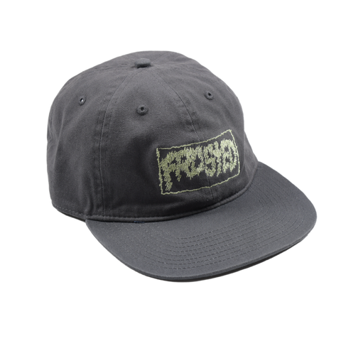 Frosted 'Scribble' Cap - Dolphin Blue