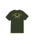 Dark Seas 'Headmaster V3' Tee - Military Green