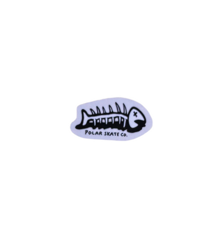 Polar Skate Co. 'Dead Fish' Sticker - Black