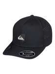 Quiksilver 'Adapted' 6-Panel Velcro Cap - Black