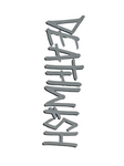 Deathwish 'OG Logo' Sticker - Grey