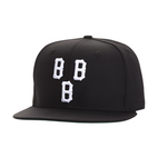 New Era 'B Logo' Snapback Fitted Cap - Black