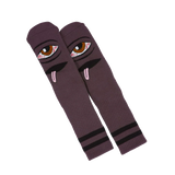 Toy Machine 'Bloodshot Eye' Crew Socks - Eggplant