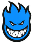 Spitfire 'Big Head' Huge Sticker - Blue