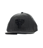 Fallen 'Insignia' Snapback Cap - Black/Washed Black