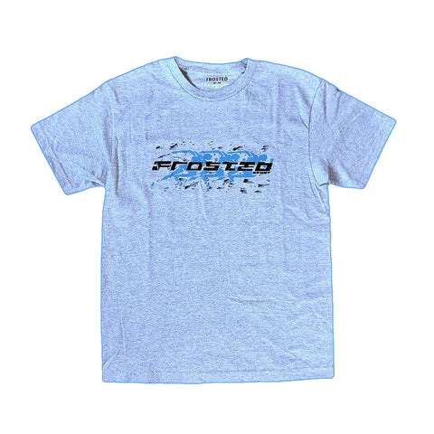 Frosted 'Racing' Tee - Grey