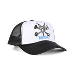 Powell Peralta 'Vato Rat Bones Logo' Trucker Hat - Black/White