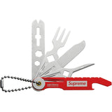 Supreme x Swiss 'Advance Crono N5' Pocket Knife - Red