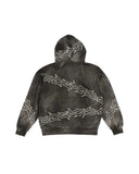 DGK 'Battalion' Heavyweight Sunbleached Hoodie - Black