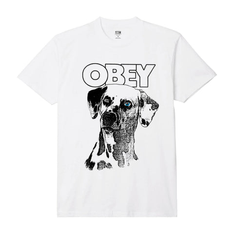 Obey 'Dalmation' Tee - White
