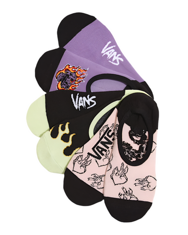 Vans 'No Show' Socks - Multi (3Pack)
