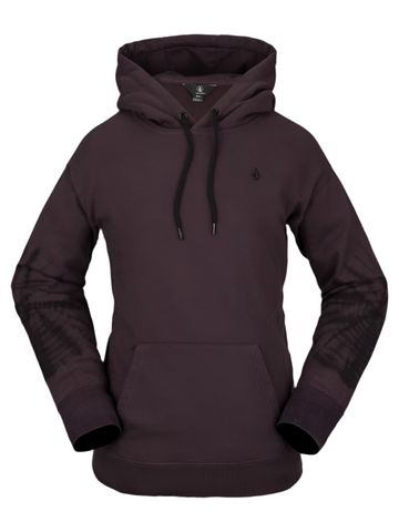 Volcom 'Costus' Hoodie - Black Plum