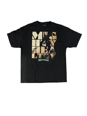 Mighty Healthy 'Getting Naked' Tee - Black