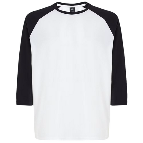 Oakley 'Relax' Raglan Tee - Off White/Black
