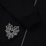 Loviah 'Spiderman' Zip-Up Hoodie - Black