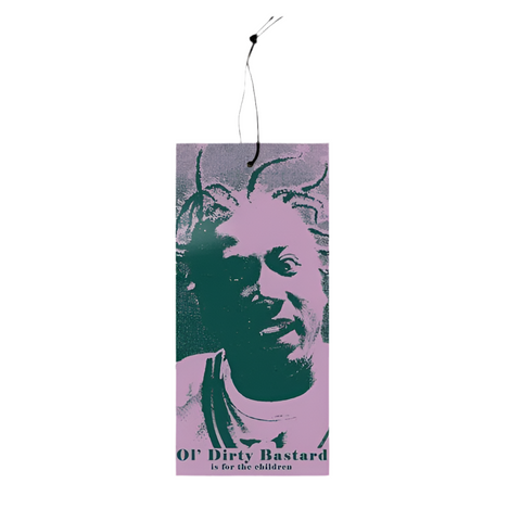 Color Bars x Ol’ Dirty Bastard 'For The Children' Air Freshener - Purple
