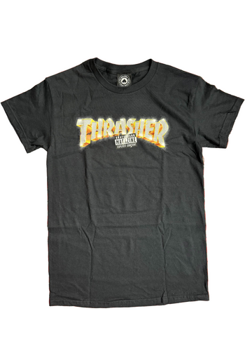 Thrasher 'Explicit' Tee - Black