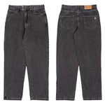 Red Dragon 'Franklin' Baggy Jeans - Grey