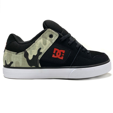 DC 'Pure' Shoes - Black Camouflage