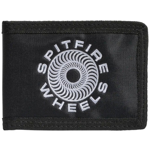Spitfire '87 Swirl' Bi-Fold Wallet - Black