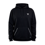 Fallen 'Barbed Bones' Hoodie - Black/White