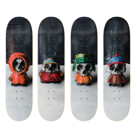 Zero x South Parc 'Skull' Deck Set - Multi