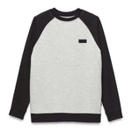 Vans 'Core Basic' Raglan Crew Sweatshirt - Grey/Black