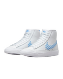 Nike 'Blazer Mid 77' Shoes - White/University Blue