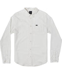 RVCA 'That’ll Do Stretch LS' Shirts - White
