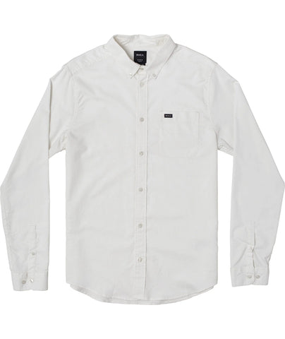 RVCA 'That’ll Do Stretch LS' Shirts - White
