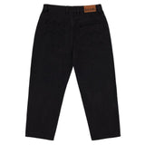 Loviah '1990' Baggy 5 Pocket Denim Pants - Black Wash Denim