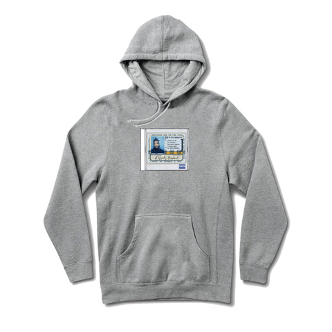 Color Bars x Ol’ Dirty Bastard 'CD' Hoodie - Heather Grey