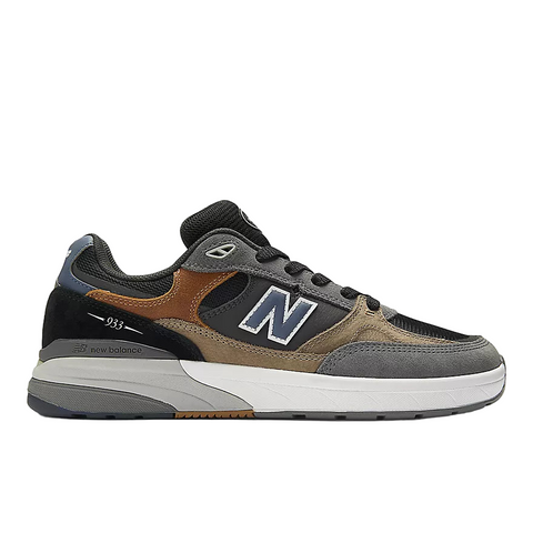 New Balance Numeric 'Reynolds 933MLT' Shoes - Grey/Blue