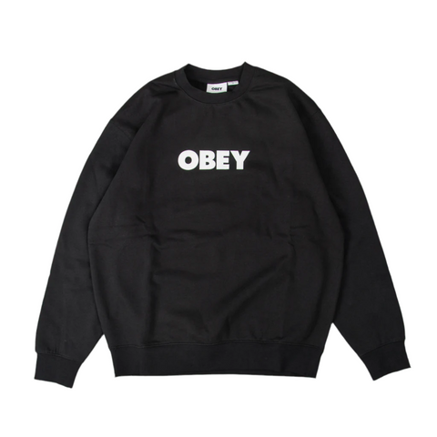 Obey 'Bold Front' Sweatshirt - Black