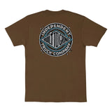 Independent 'Stone Summit' Tee - Dark Chocolate