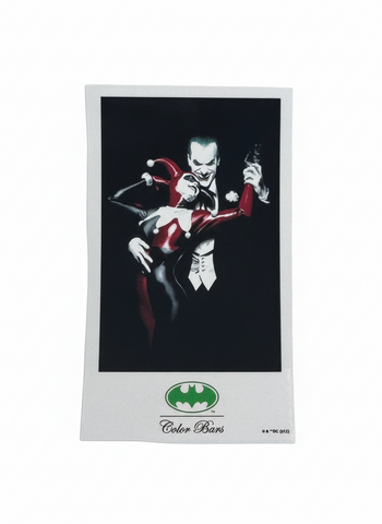 Color Bars x Batman 'Dance With The Joker' Sticker - Red