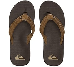 Quiksilver 'Carver Suede' Slide - Brown