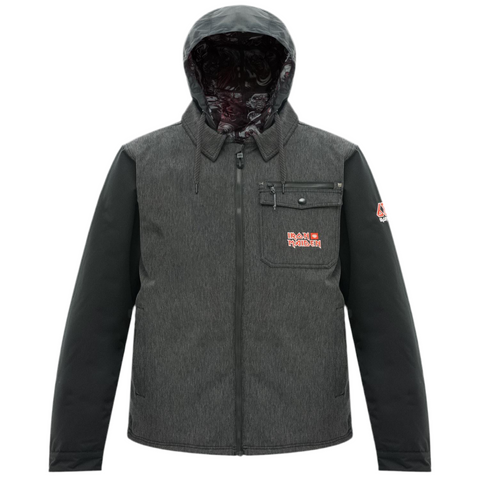 686 x Iron Maiden Insulated Battle Jacket - Grey/Black