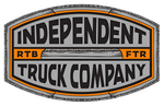 Independent 'ITC Curb' Sticker - Orange