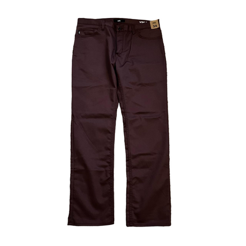 Vans 'V56 AV Covina II' Chino Pants - Burgundy (KIDS)