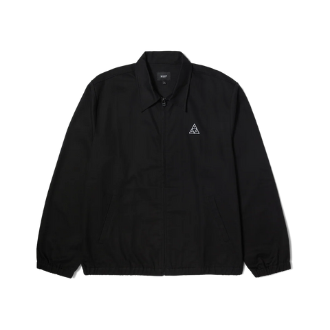 HUF ' Set Triple Triangle Shop' Coat Jacket - Black